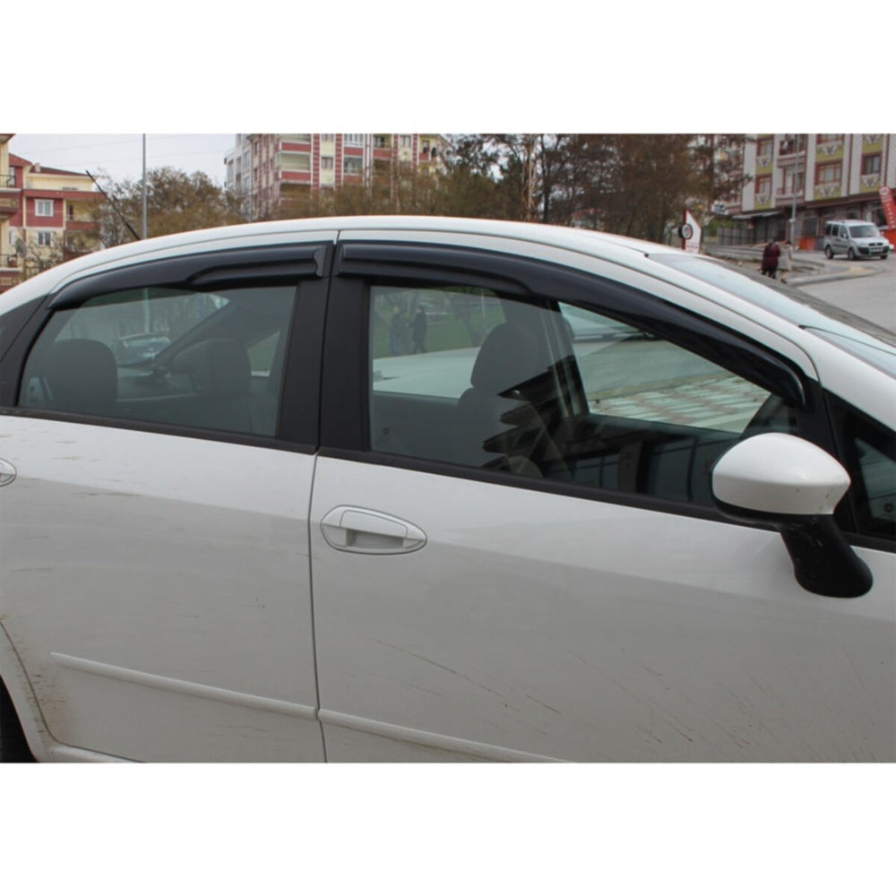 AutoVision Pare-brise pour Fiat Linea 2007-2019 Déflecteur de vent de fenêtre Pare-pluie Pare-soleil Accessoires de pare-soleil