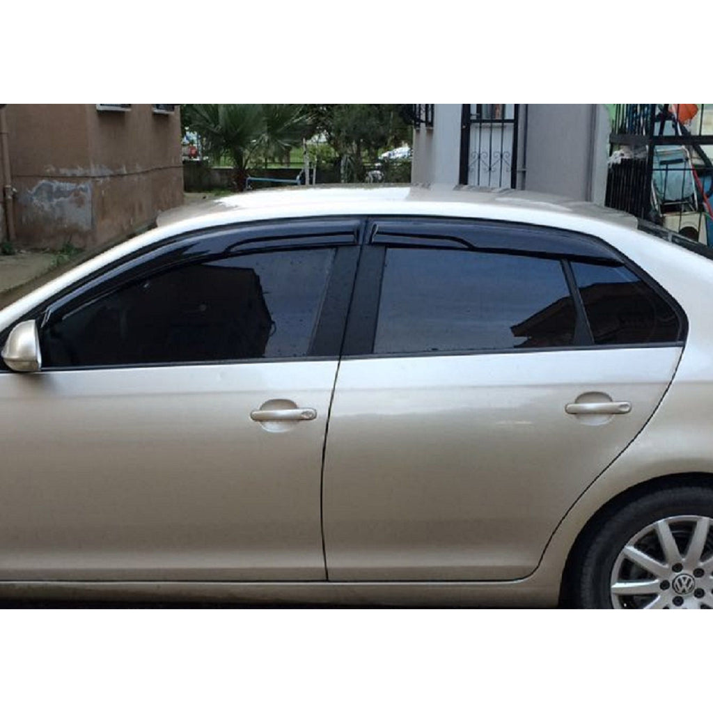AutoVision Window Visor for VW Jetta 2006-2010 Window Wind Deflector Rain Guard Visor Awnings Accessories