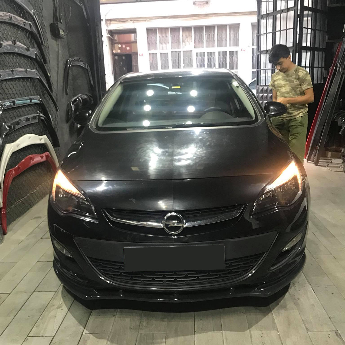 AutoVision Astra J Basic Front Bumper Lip All Cars Universal Model