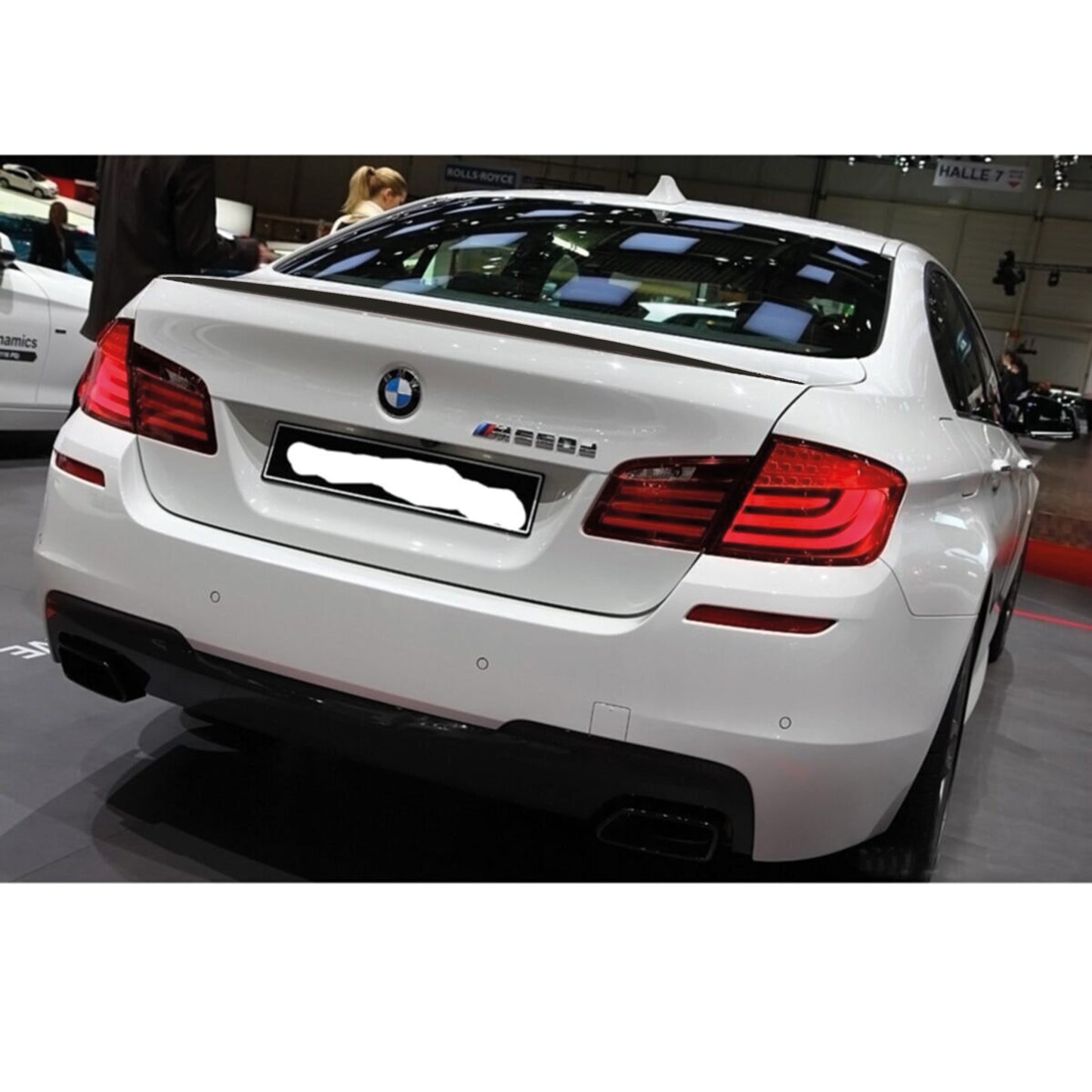 Aileron arrière pour BMW F10 série 5 2010 2016 en plastique dur ABS