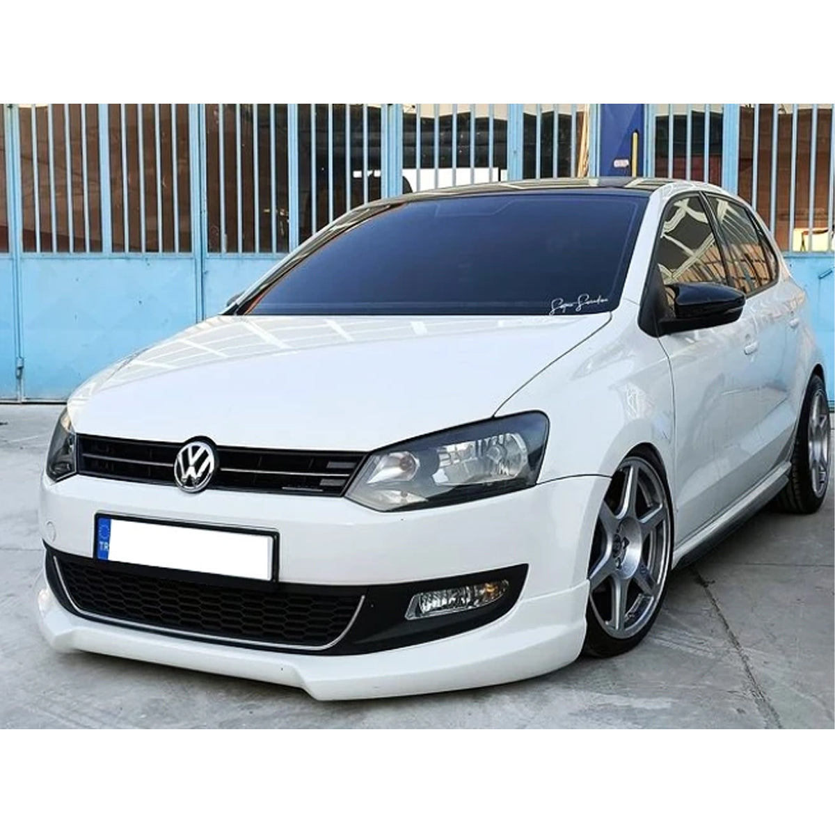 Mirror Cover For VW Polo 5 6R 6C 2009-2017 Accessory Bright Black BAT MODEL