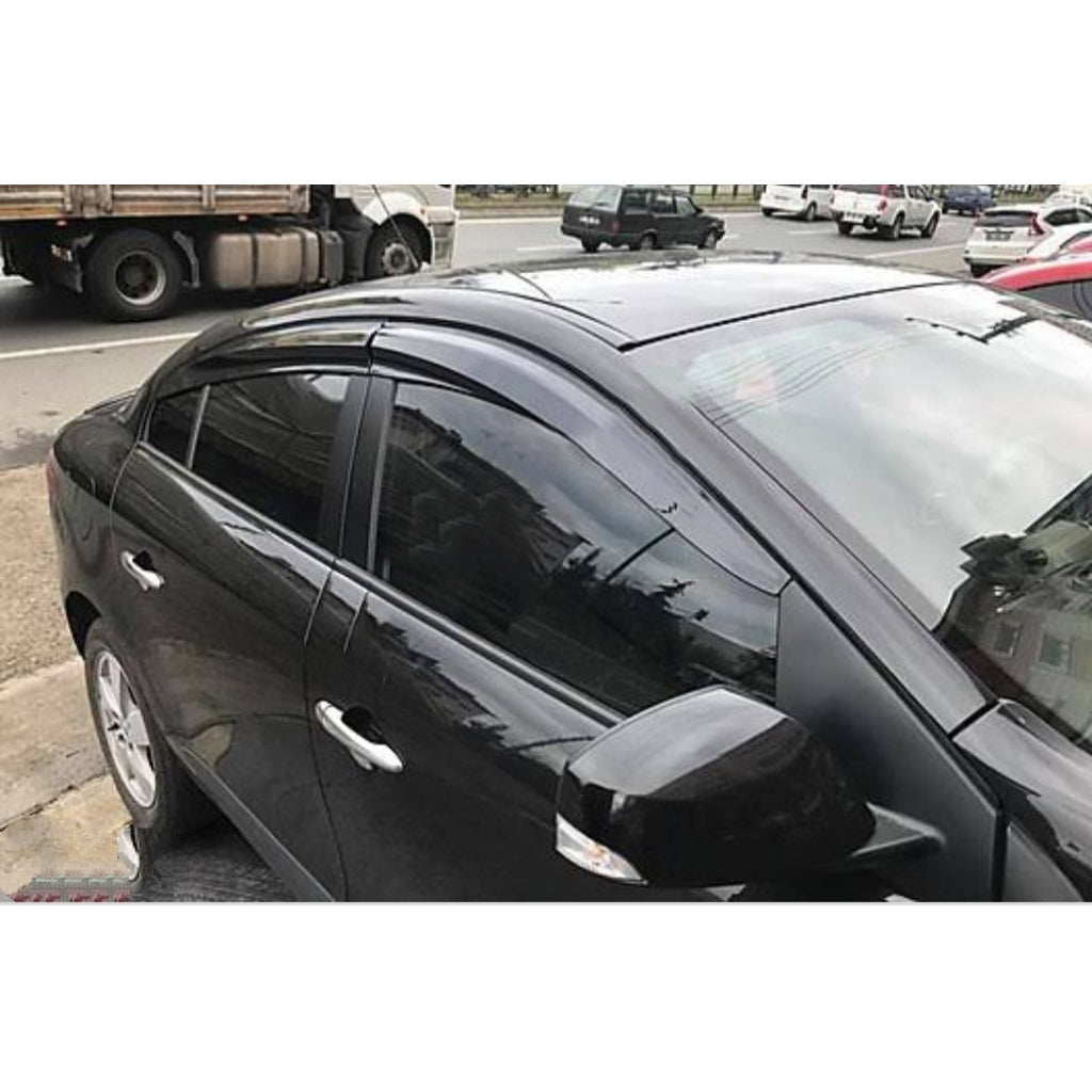 AutoVision Pare-brise pour Renault Fluence 2009-2016 Déflecteur de vent de fenêtre Pare-pluie Pare-soleil Accessoires