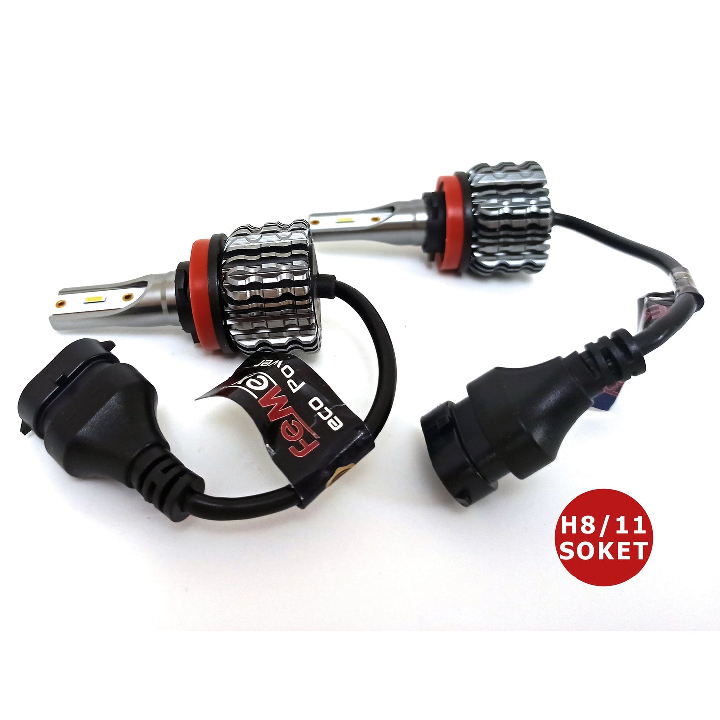 AutoVision Xenon H8 H11 Eco Power 3000 Lumen CSP 1860 6000k 12V 20W White