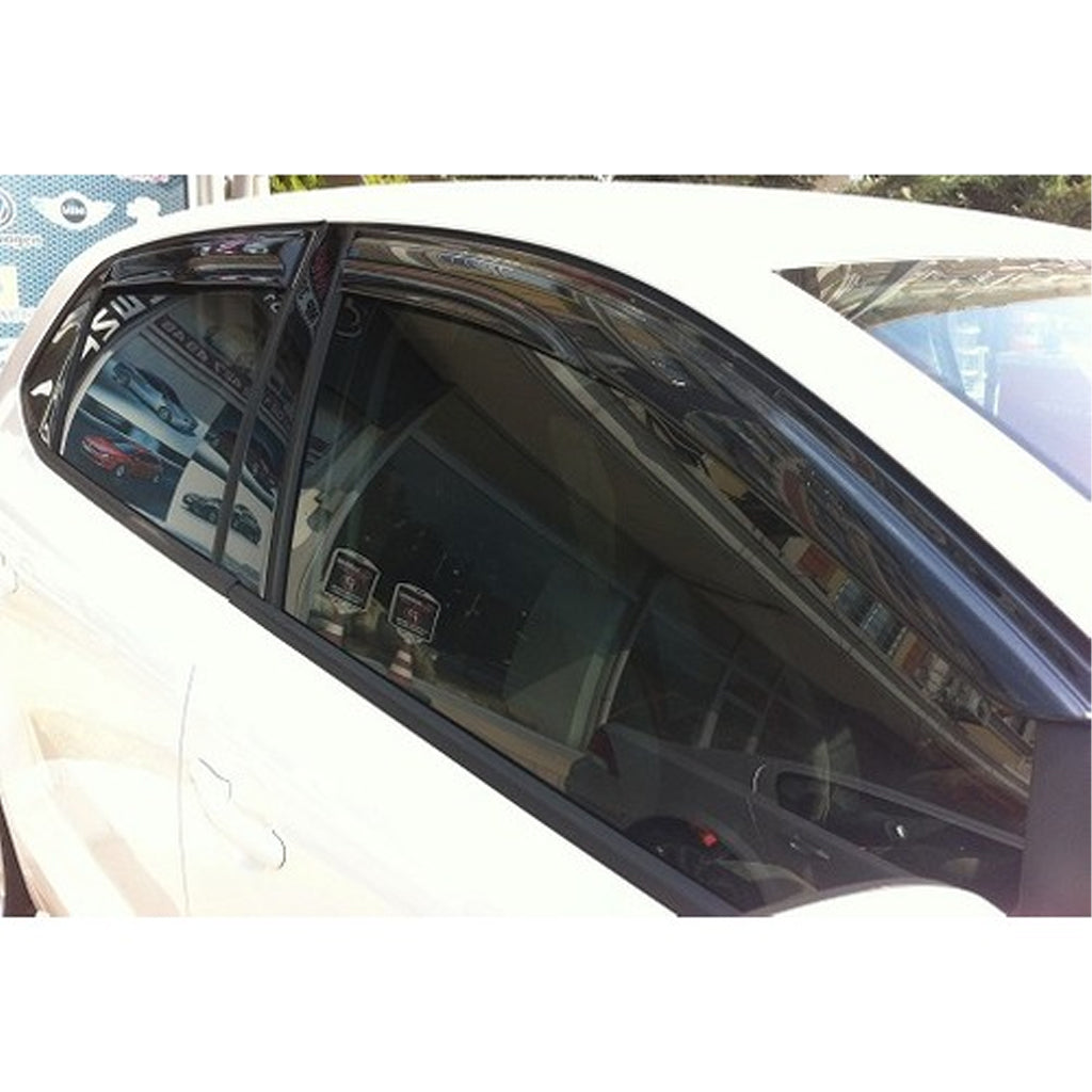 AutoVision Pare-brise pour VW Polo 2009-2013 Déflecteur de vent de fenêtre Pare-pluie Pare-soleil Accessoires de pare-soleil