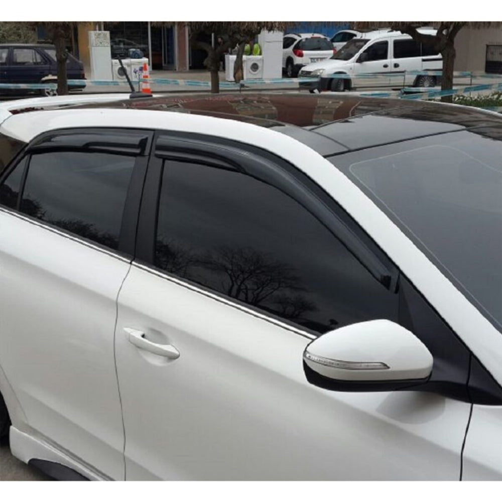 AutoVision Window Visor for Hyundai i20 2010-2019 Window Wind Deflector Rain Guard Visor Awnings Accessories