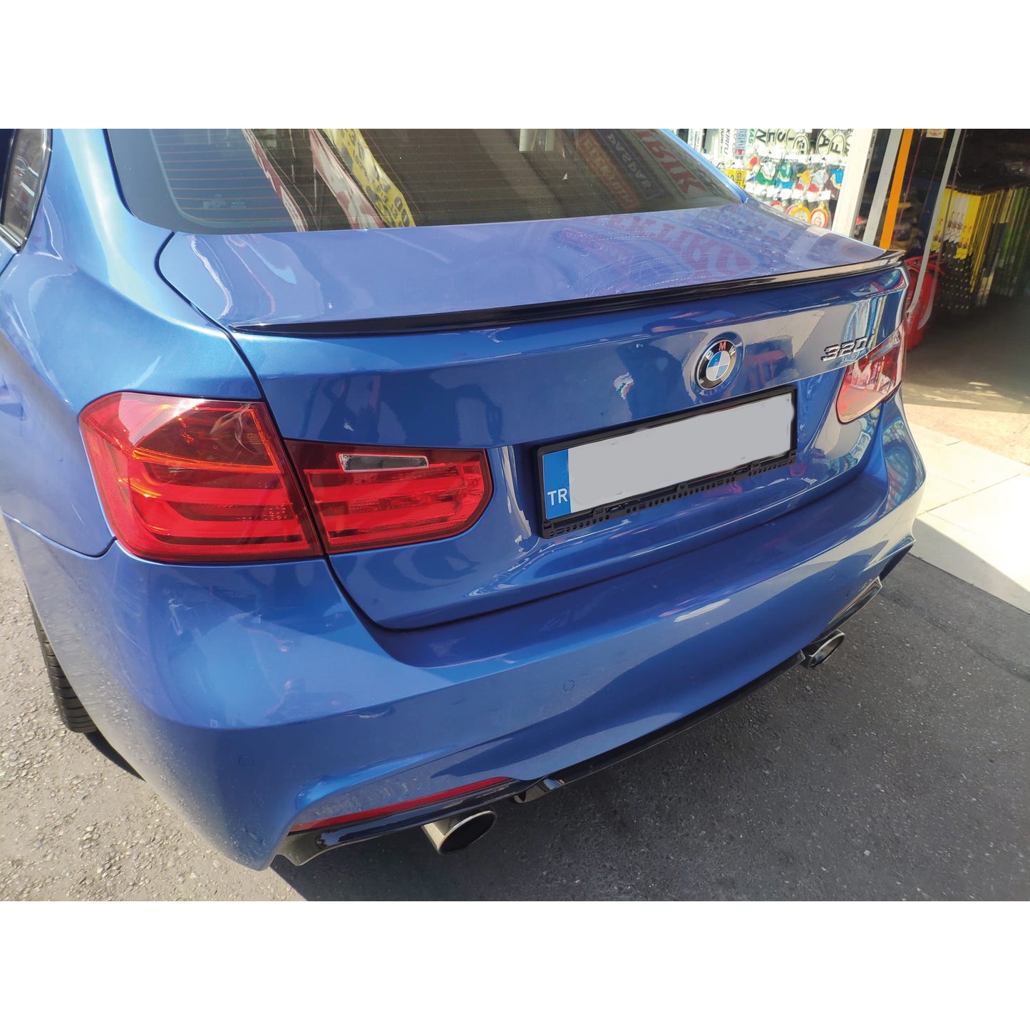 Aileron arrière pour BMW F30 série 3 2012 2018 en plastique dur ABS