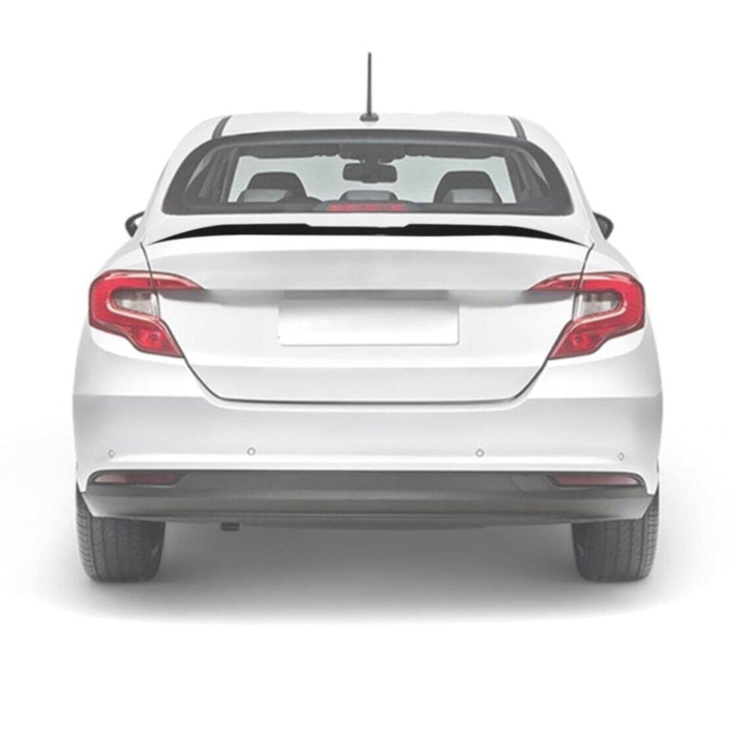 Rear Spoiler For Fiat Tipo Egea Dodge Neon 2015 2020 ABS Hard Plastic