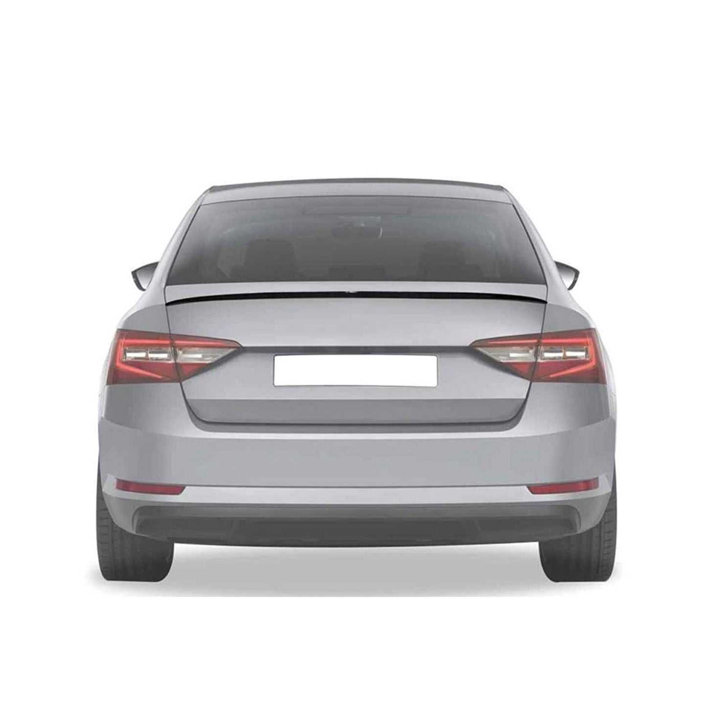 Aileron arrière pour Skoda Super B 2015 2019 en plastique dur ABS