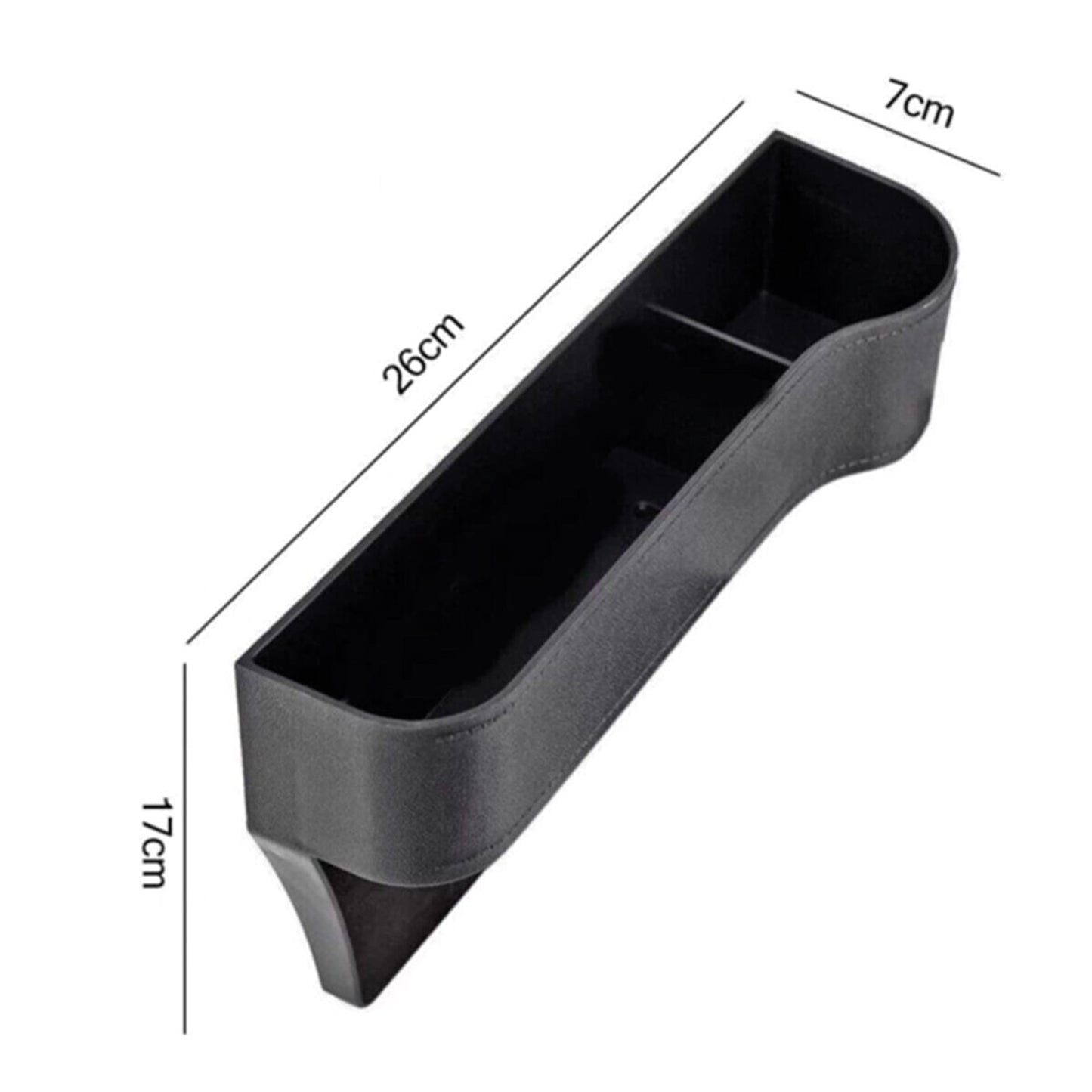 Car Seat Lux Organizer Cup Holder Car Seat Phone Cup Holder Black Set of 2 pcs