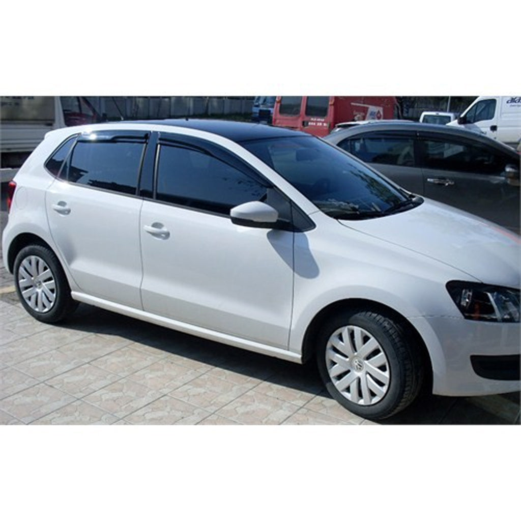 AutoVision Pare-brise pour VW Polo 2009-2013 Déflecteur de vent de fenêtre Pare-pluie Pare-soleil Accessoires de pare-soleil