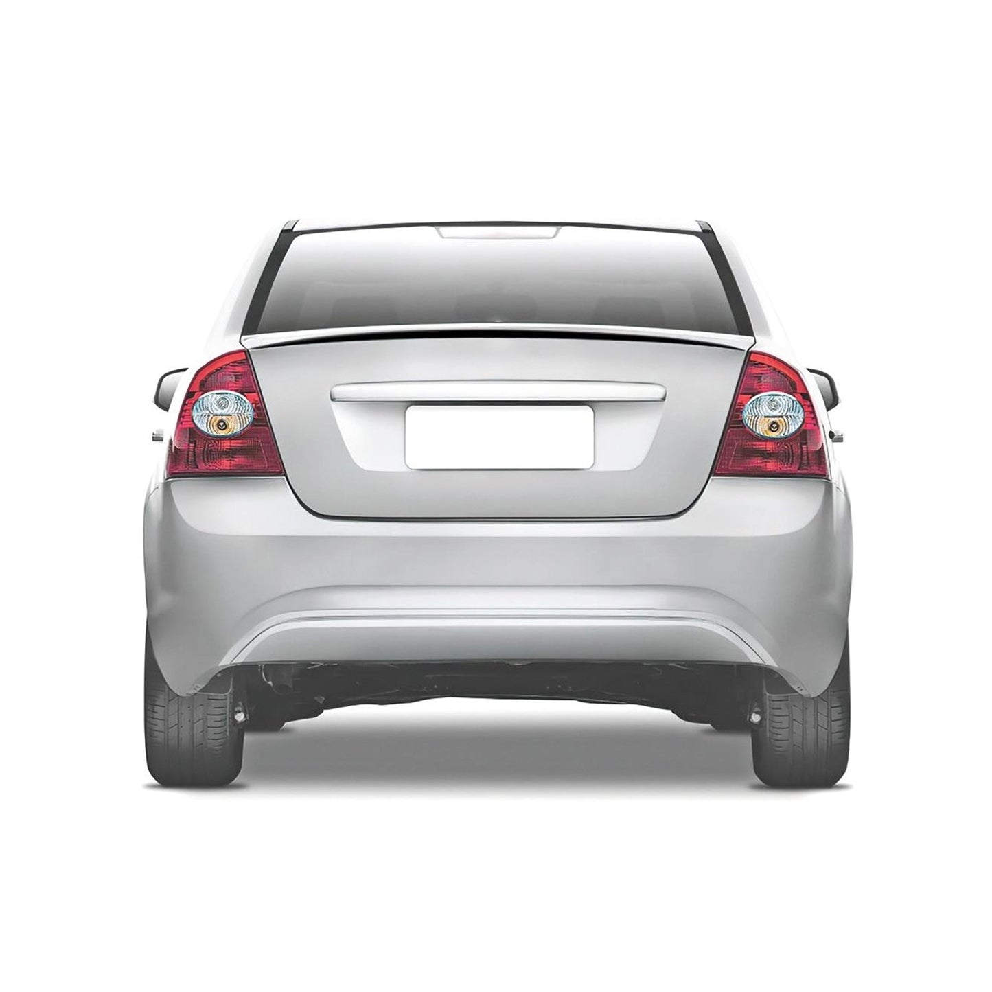Rear Spoiler For Ford Focus 2 SD 2004 2010 ABS Hard Plastic