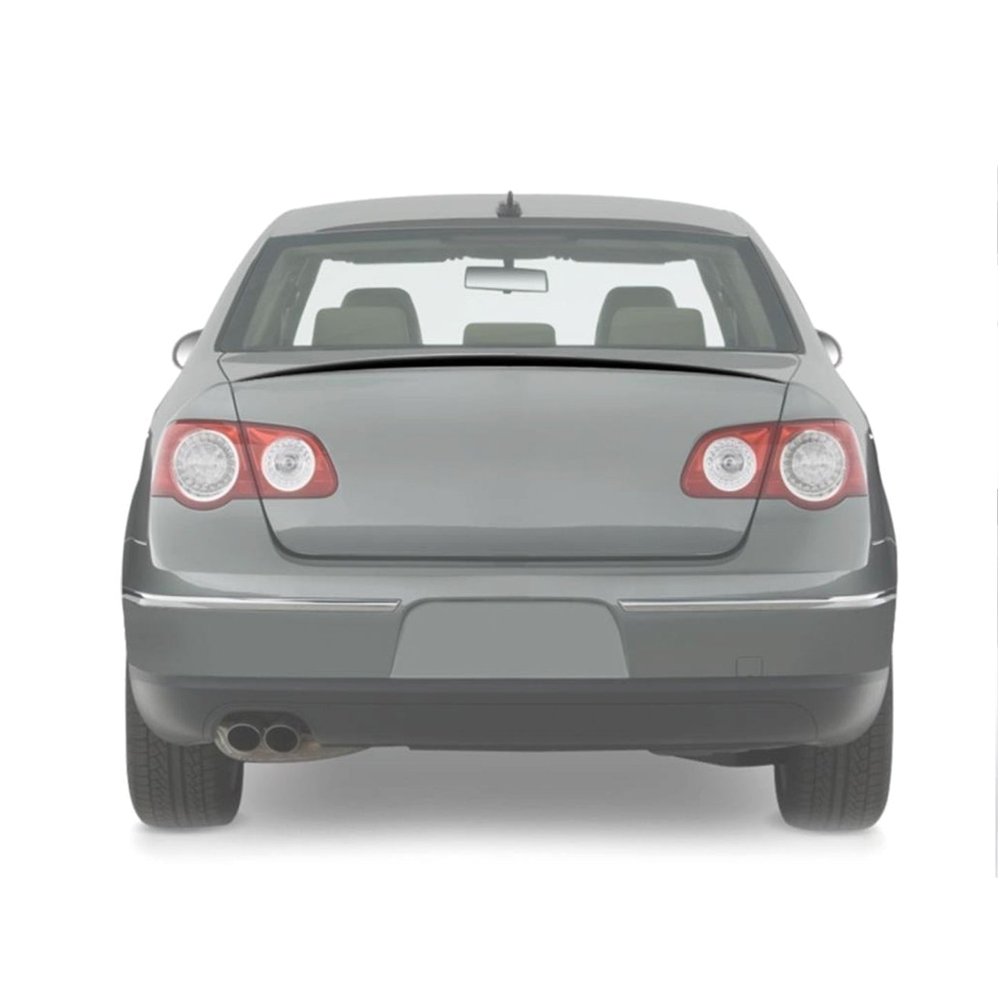 Aileron arrière pour VW Passat B6 2006 2010 en plastique dur ABS