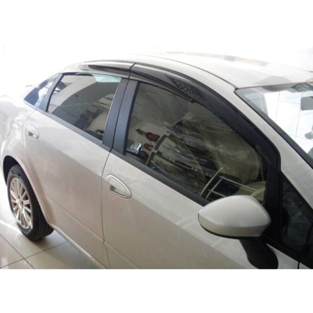 AutoVision Pare-brise pour Fiat Linea 2007-2019 Déflecteur de vent de fenêtre Pare-pluie Pare-soleil Accessoires de pare-soleil