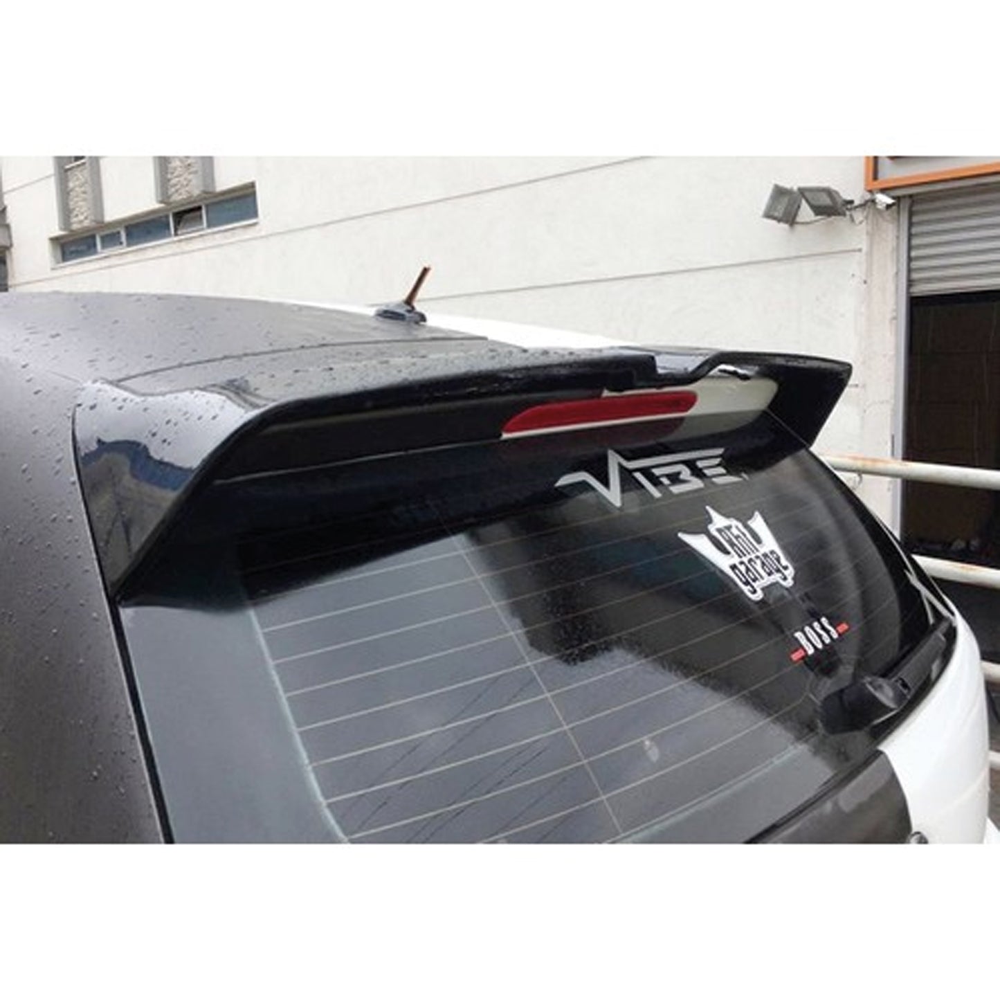 Rear Spoiler For VW Polo MK5 2009 2017 ABS Plastic