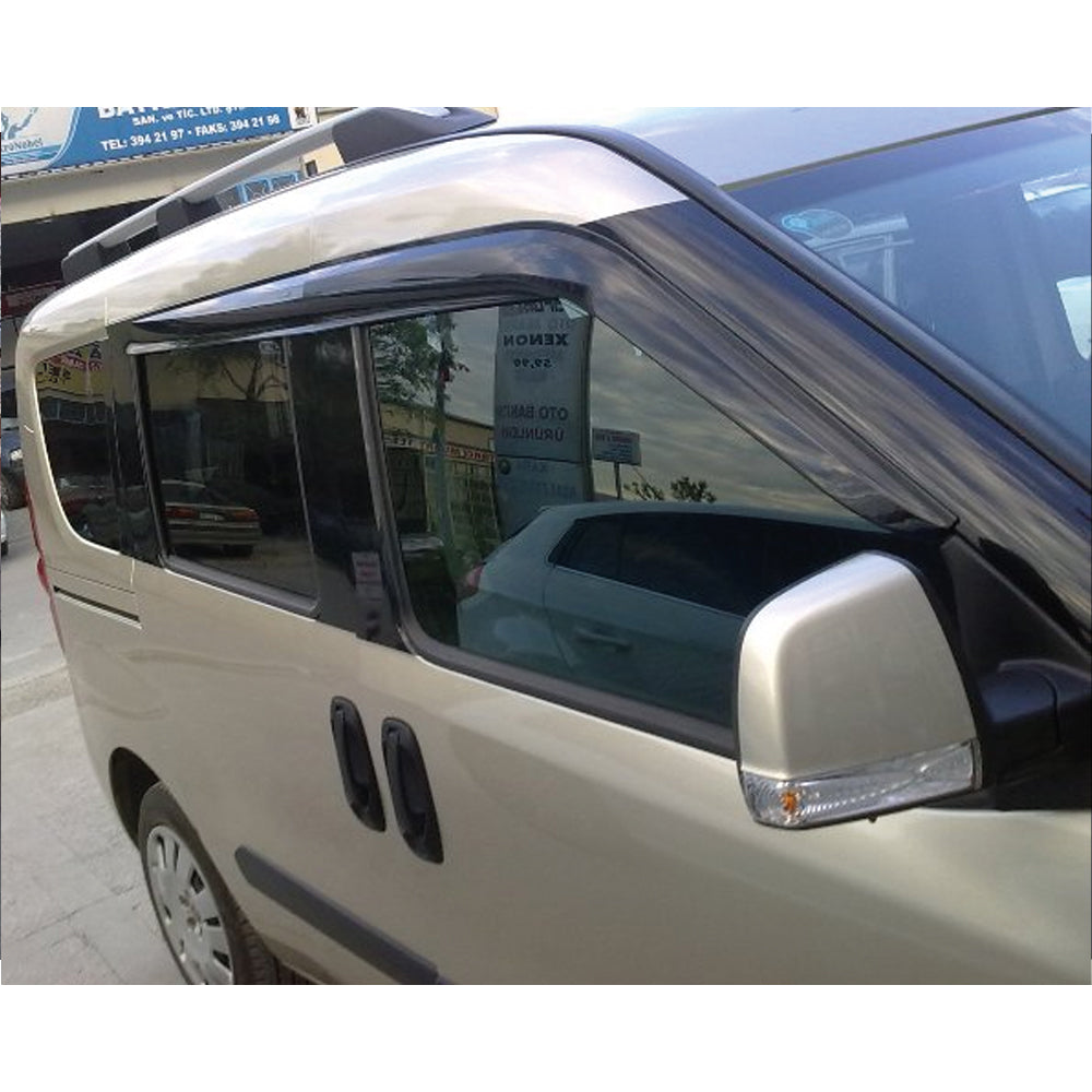AutoVision Pare-brise pour Fiat Doblo 2 2010-2016 Déflecteur de vent de fenêtre Pare-pluie Pare-soleil Accessoires