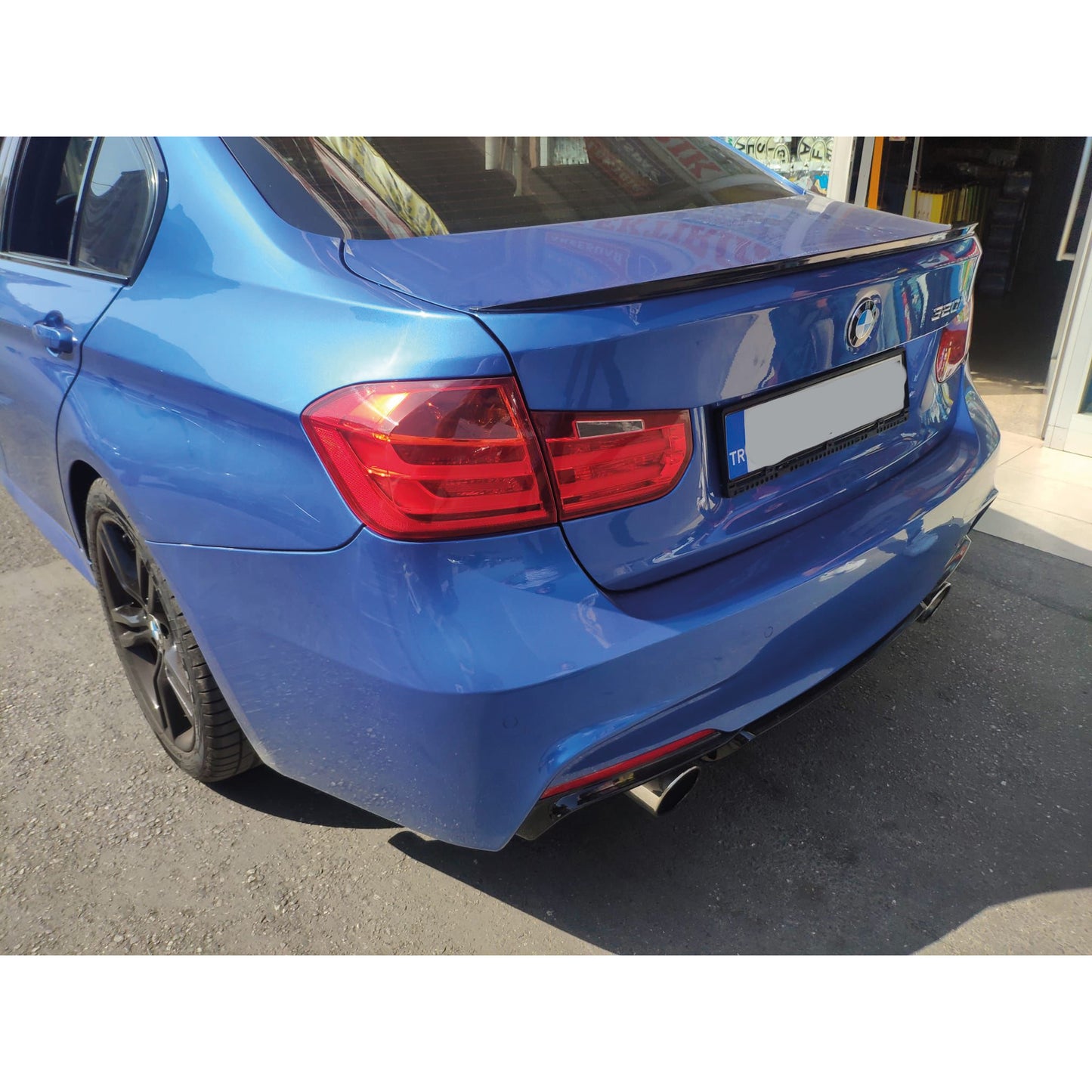 Aileron arrière pour BMW F30 série 3 2012 2018 en plastique dur ABS