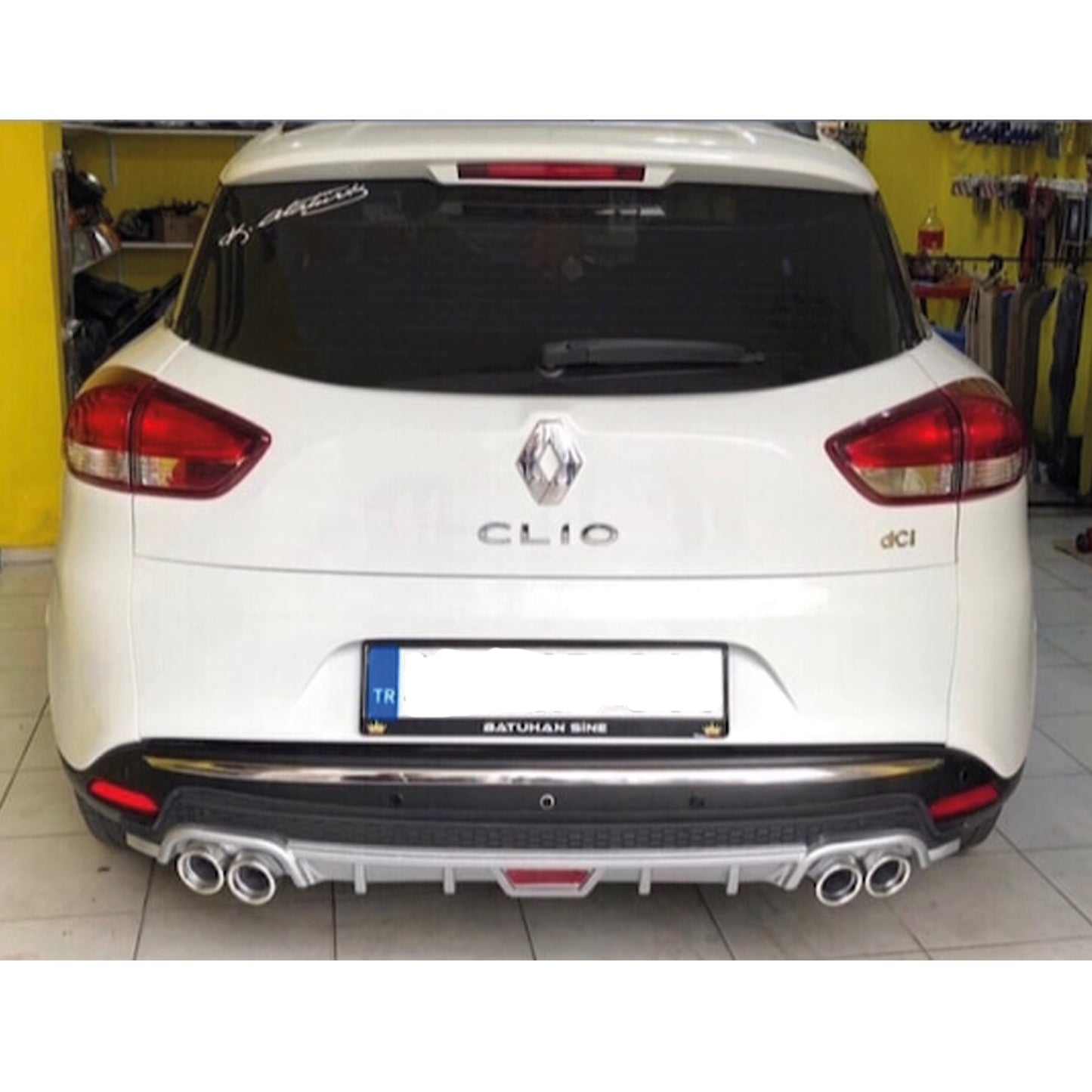 Rear Diffuser for UNI Type CO Model Custom Style Car Styling Diffüser Rear Body Kit Spoiler Bumper Lip Splitter