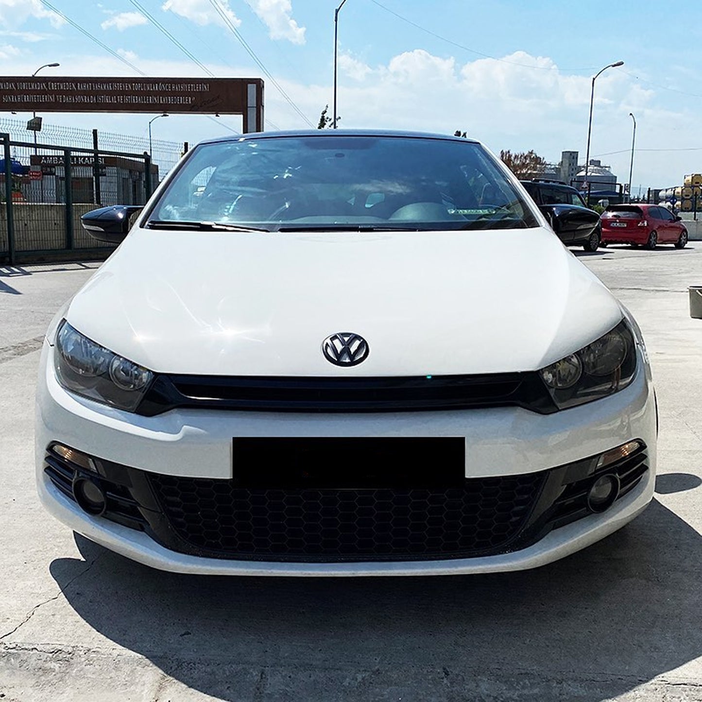Mirror Cover For VW Scirocco MK3 2008-2017 Accessory Bright Black BAT MODEL