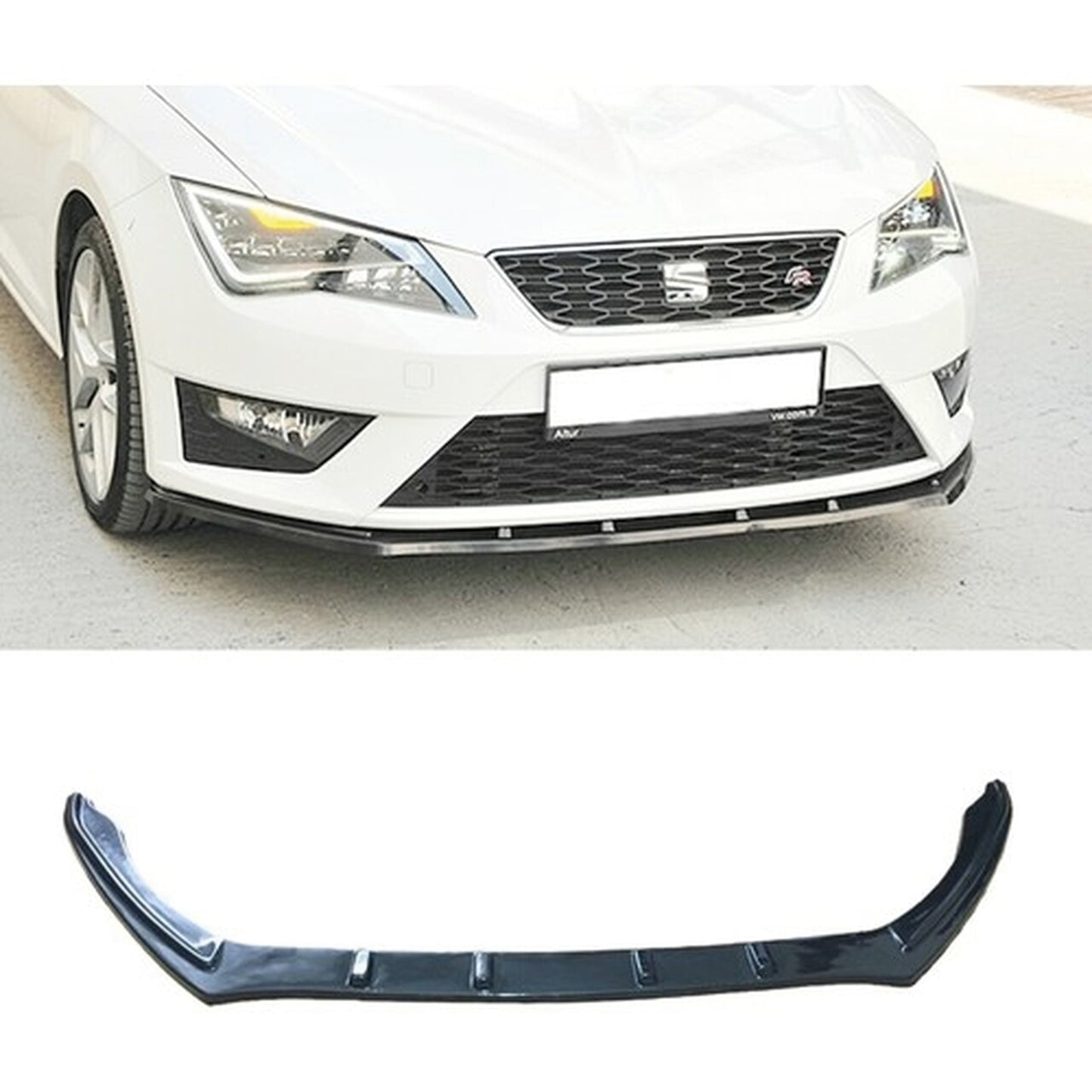 AutoVision Leon MK3 Cupra Basic Front Bumper Lip All Cars Universal Model