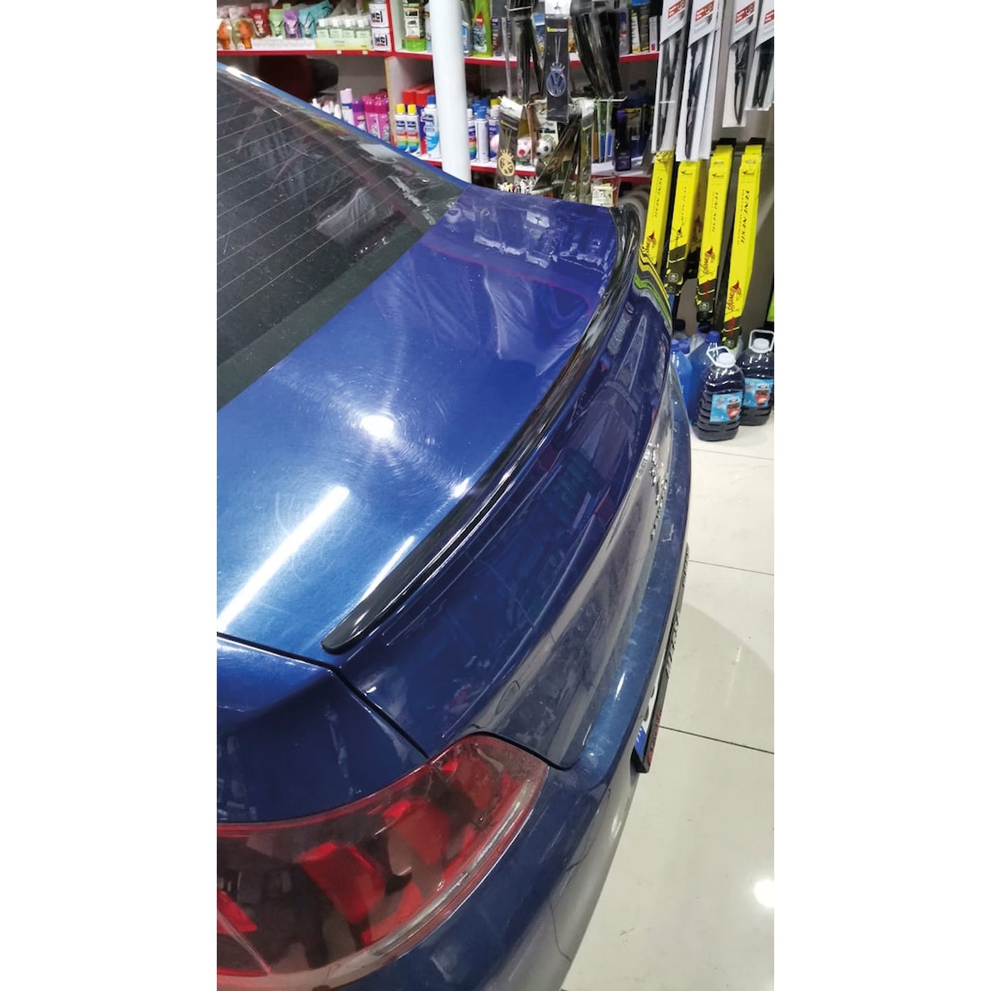 Aileron arrière pour Peugeot 301 2012 2019 en plastique dur ABS