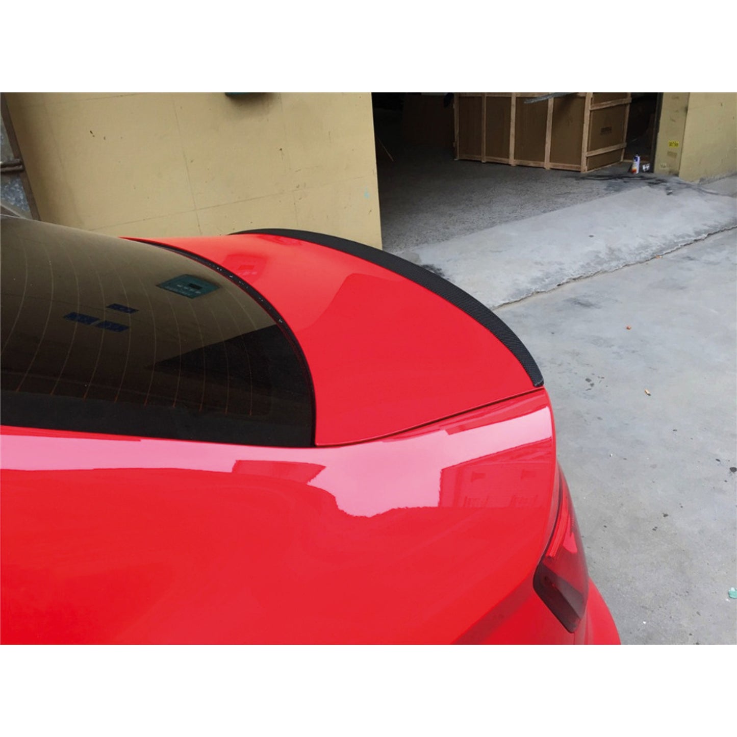 Aileron arrière pour Audi A3 Sedan 2013 2019 en plastique dur ABS