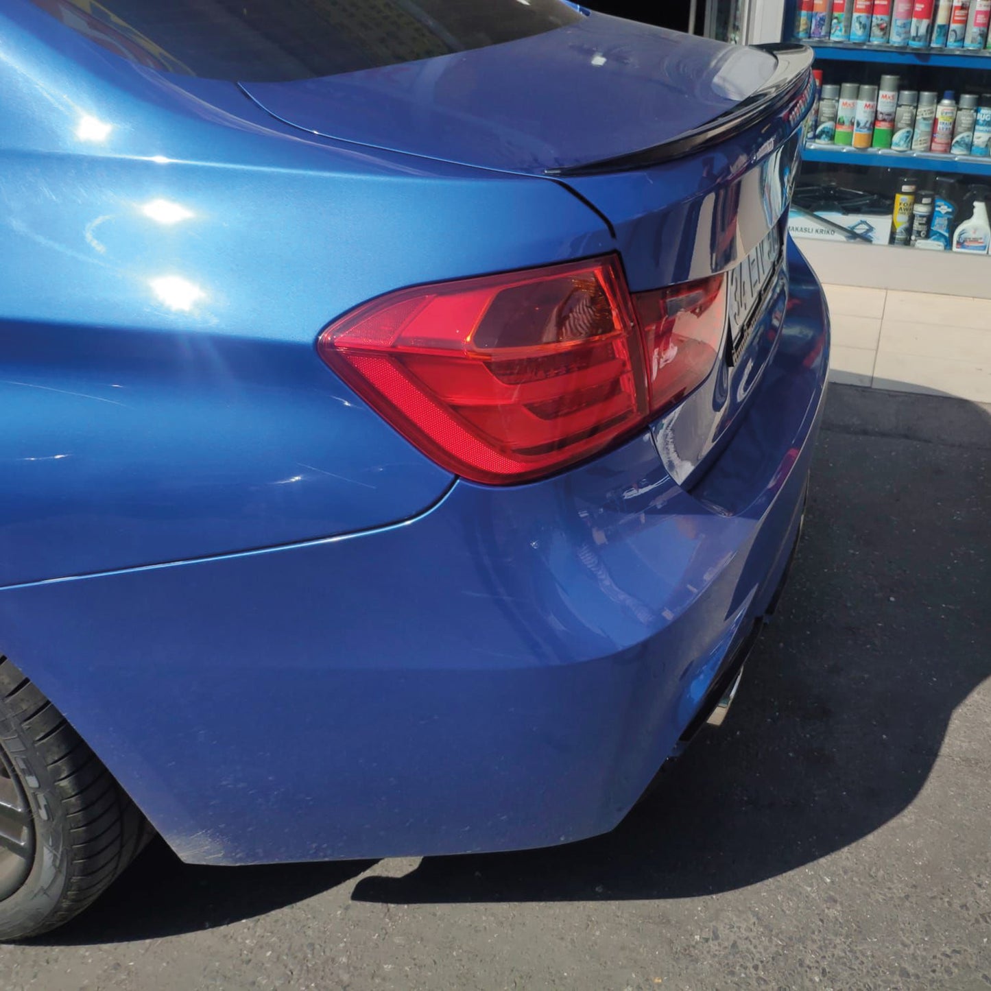 Aileron arrière pour BMW F30 série 3 2012 2018 en plastique dur ABS