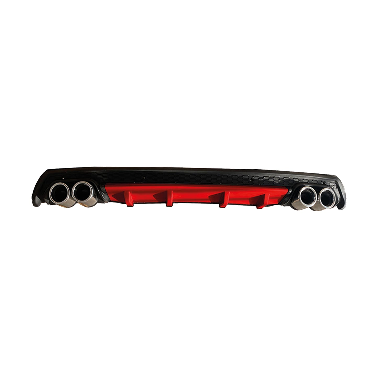 Rear Diffuser for P Type Ro Model Custom Style Car Styling Diffüser Rear Body Kit Spoiler Bumper Lip Splitter
