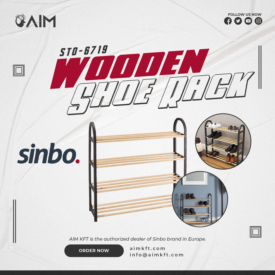 4 Shelves of Shoe Rack STO-6719