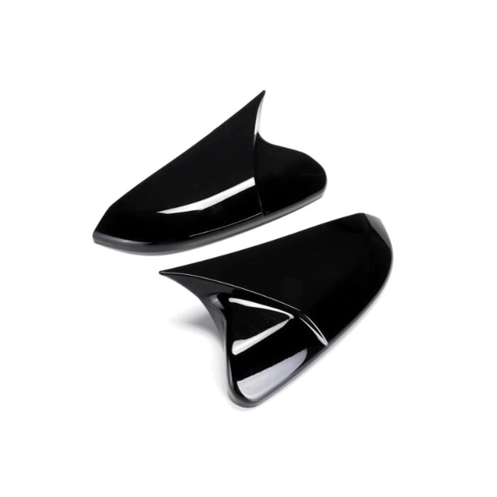 Mirror Cover For VW Golf 7 7,5 2012-2019 Accessory Bright Black BAT MODEL