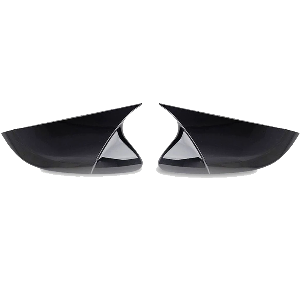 Mirror Cover For Honda Civic FC5 2016 - 2021 Accessory Bright Black BAT MODEL