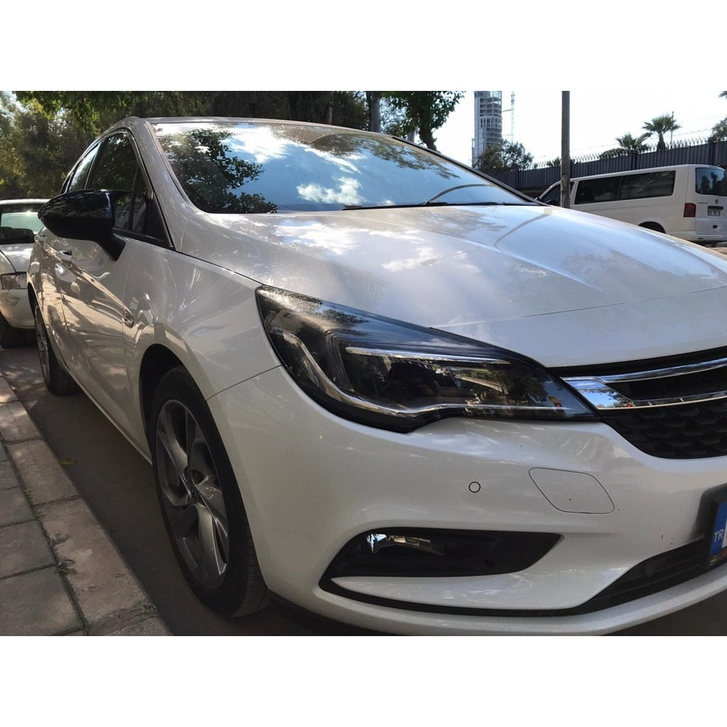 Mirror Cover For Opel Vauxhall Astra K 2015-2020 Accessory Bright Black BAT MODEL