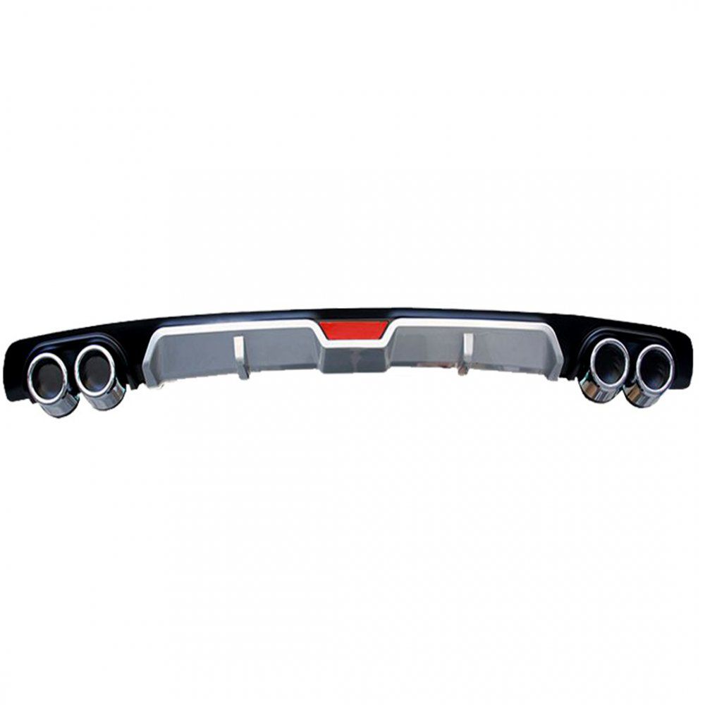 Rear Diffuser for UNI Type U Model Custom Style Car Styling Diffüser Rear Body Kit Spoiler Bumper Lip Splitter