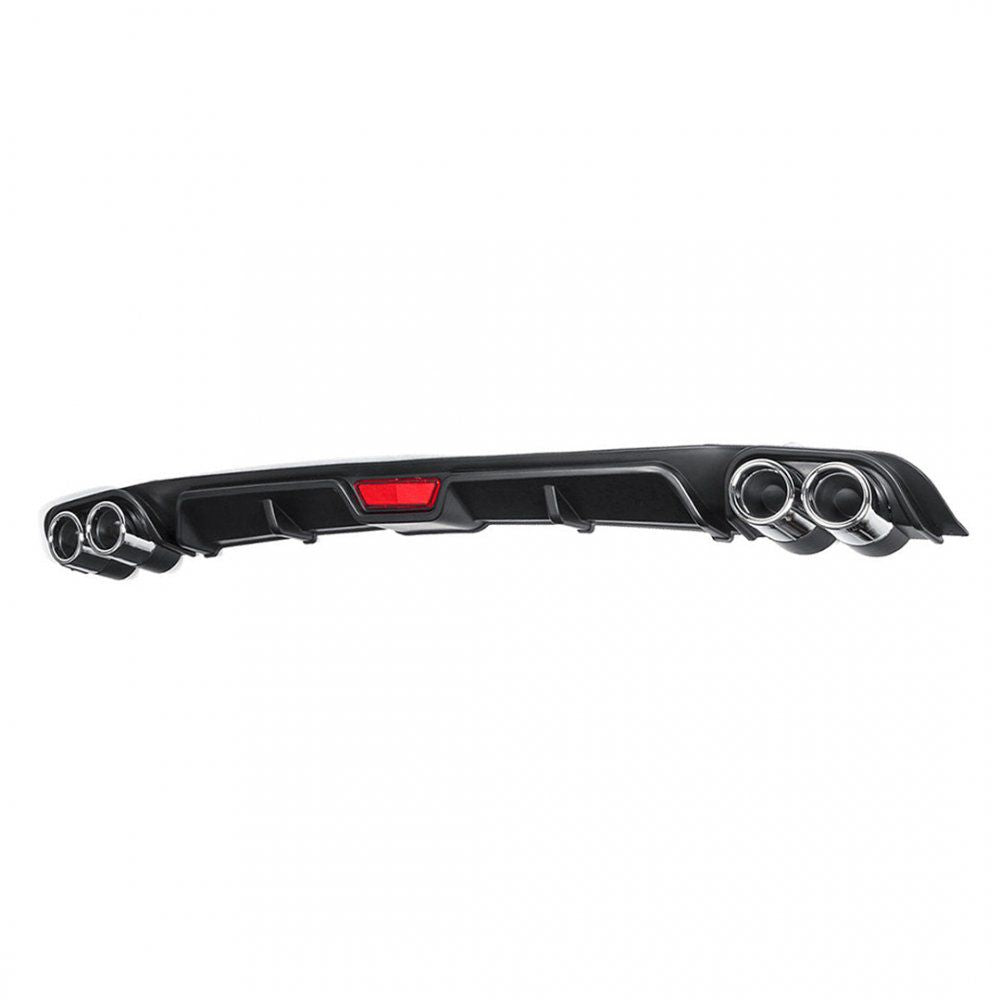 Rear Diffuser for UNI Type U Model Custom Style Car Styling Diffüser Rear Body Kit Spoiler Bumper Lip Splitter