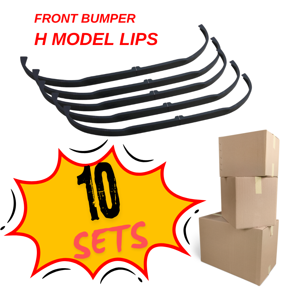 AutoVision H Model X 10 SET Front Bumper Lip All Cars Universal Model