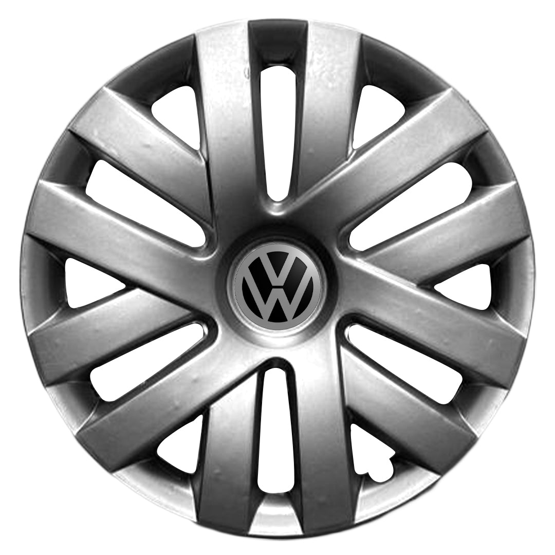 Enjoliveurs de roue pour VW Polo MK5 2010-2015 / 15" R15 Enjoliveurs de roue 4 pièces