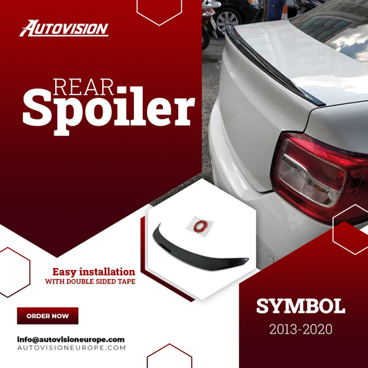 Rear Spoiler For Symbol 2013 2020 ABS Hard Plastic