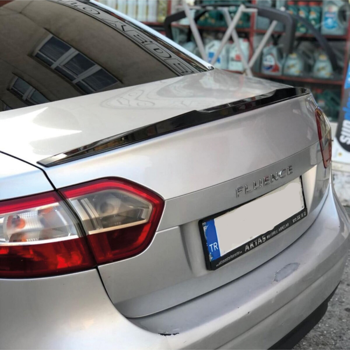 Rear Spoiler For Fluence 2009 2016 ABS Hard Plastic