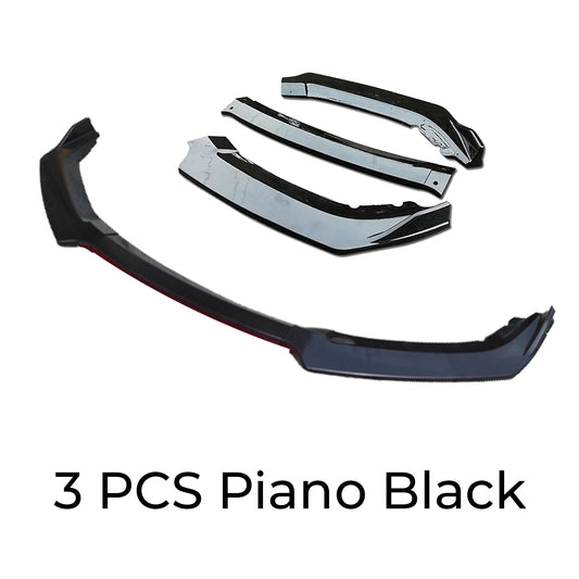 AutoVision FC5 Model X10 Pieces 3Pcs Front Bumper Lip All Cars Universal Model