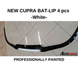 AutoVision NEW Cupra Bat-Lip 4 Pcs./Professionelly Painted - Front Bumper Lip All Cars Universal Model