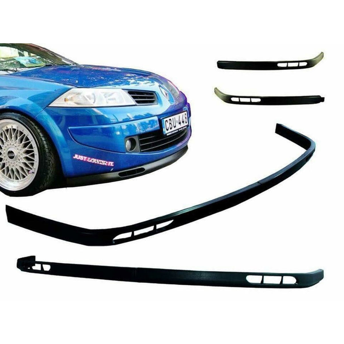 AutoVision L Model x10 Pieces Front Bumper Lip All Cars Universal Model