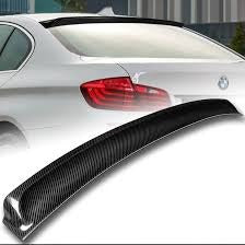 Roof Spoiler for BMW 5 Series F10 (2010-2016) Carbon/Glossy Black/Unpainted AutoVision