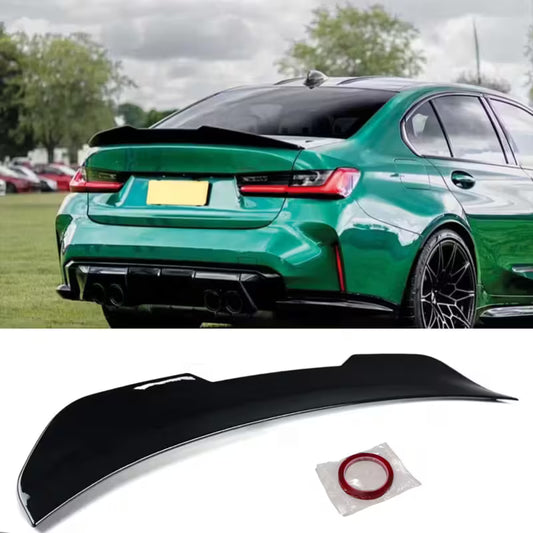 For G20 M3 PSM 330i G80 2019-2024 BMW 3 Series Rear Spoiler | Piano Black ABS | Dynamic Exterior Upgrade & Sporty Aerodynamics