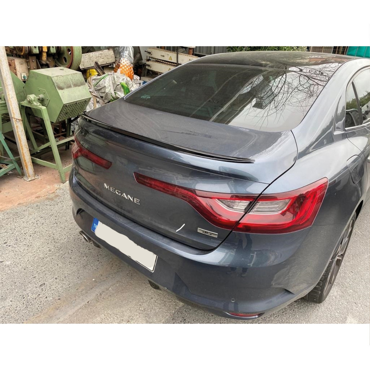 Rear Spoiler For Megane 4 2016 2020 ABS Hard Plastic