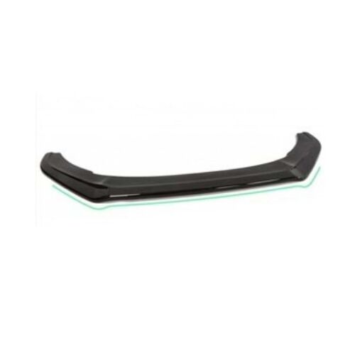 Front Bumper Lip for VW Polo Mk5 2014–2017 FL GTI Max V2 Piano Black Vacuum Plastic AutoVision
