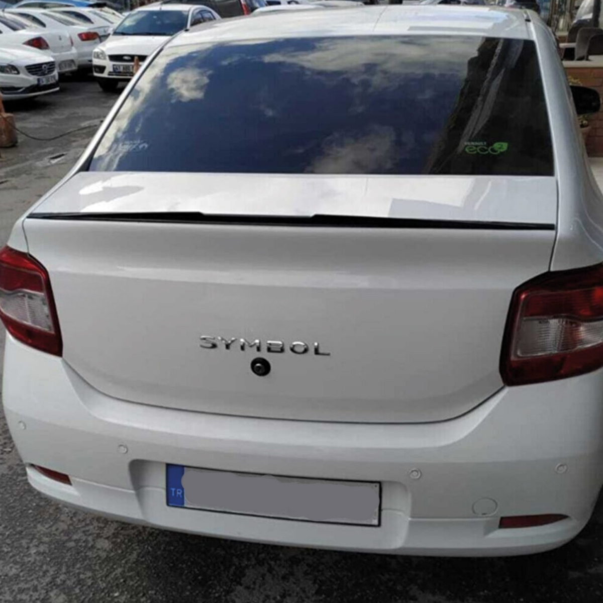 Rear Spoiler For Symbol 2013 2020 ABS Hard Plastic