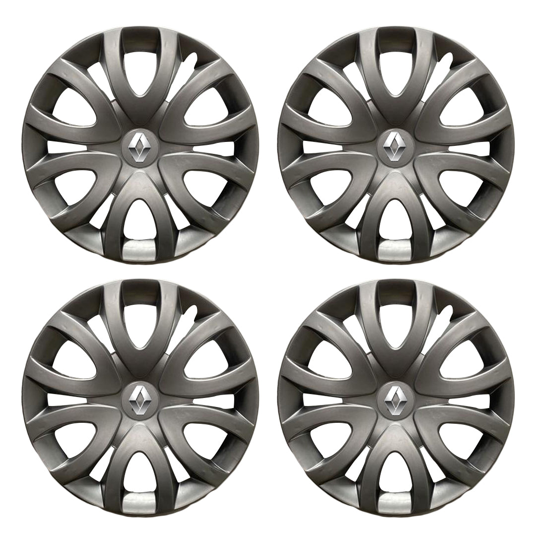 Wheel Cover for Renault Clio 4 IV / 15" R15 Hubcaps Wheel Hub 4pcs