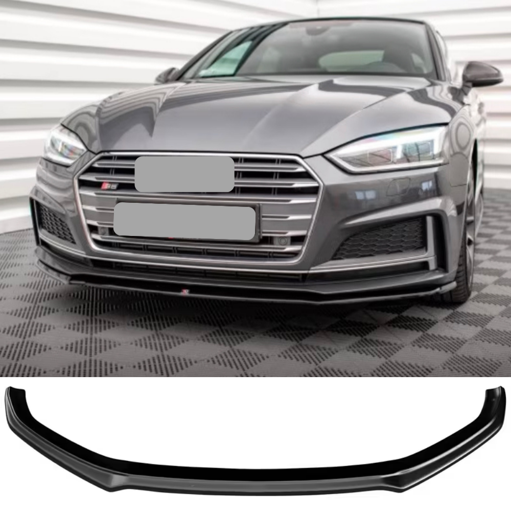 For AUDI A5 S-Line F5 CoupeSportback 2017-2019 Front Splitter / AUDI S5 F5 CoupeSportback 2017-2019 Front