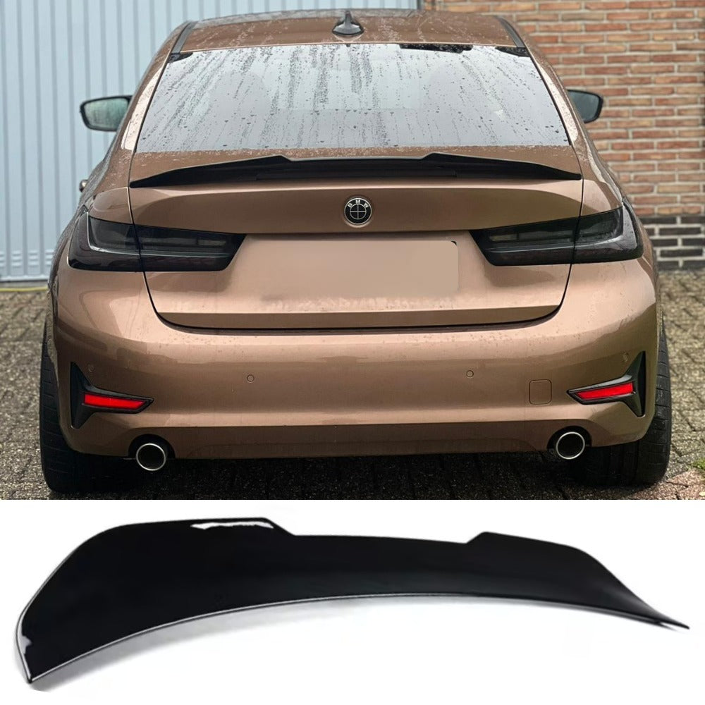 For G20 M3 PSM 330i G80 2019-2024 BMW 3 Series Rear Spoiler | Piano Black ABS | Dynamic Exterior Upgrade & Sporty Aerodynamics