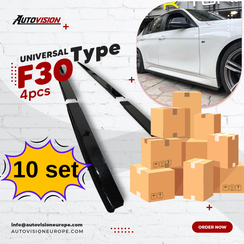 AutoVision Side Skirts F30 Model X 10 SETS
