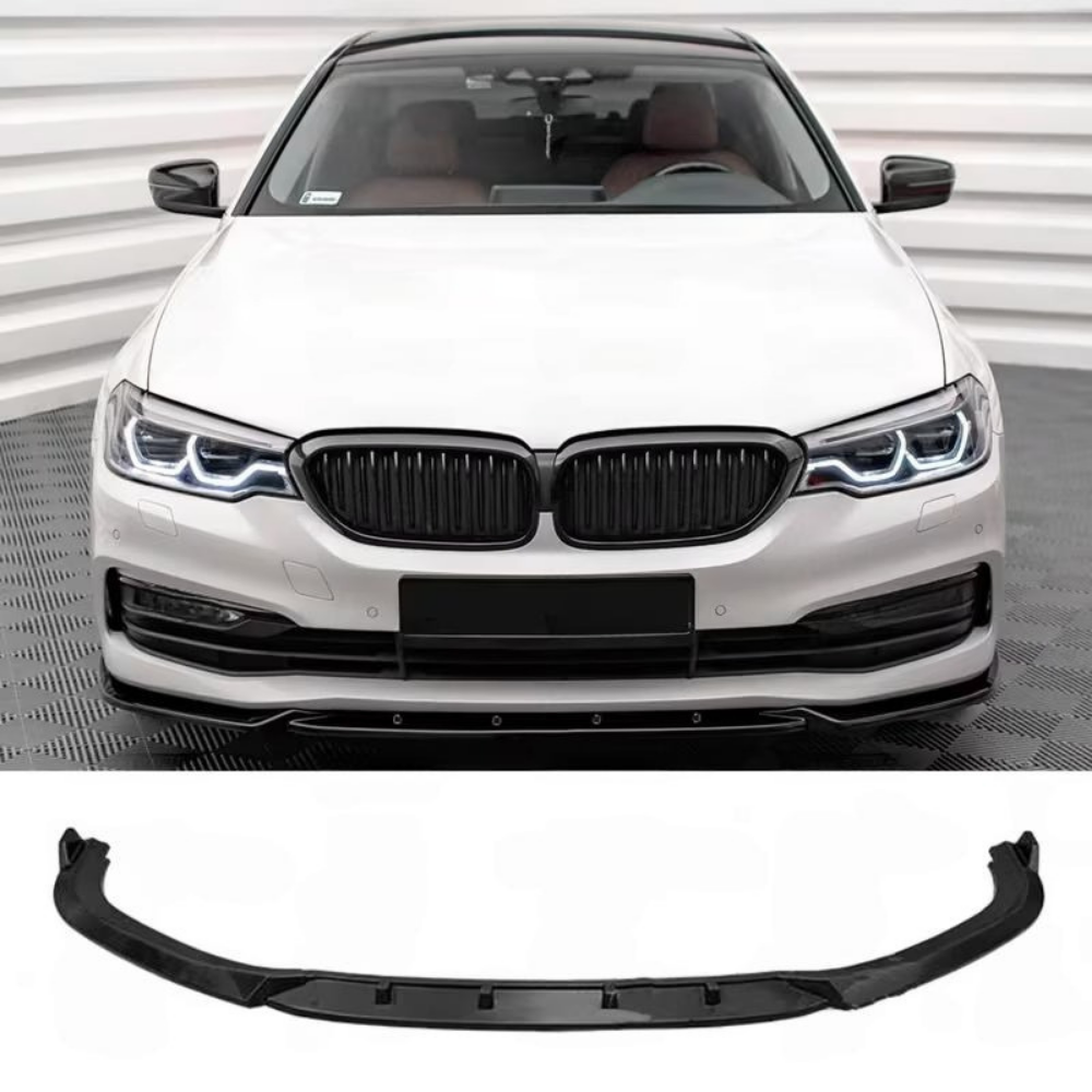For BMW 5 Series G30 G31 Front Bumper Lip 2017-2020 3PCS Adjustable Splitter Chin Spoiler Sport Body Kit